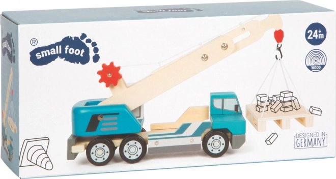 Gru per carico Small Foot con pallet