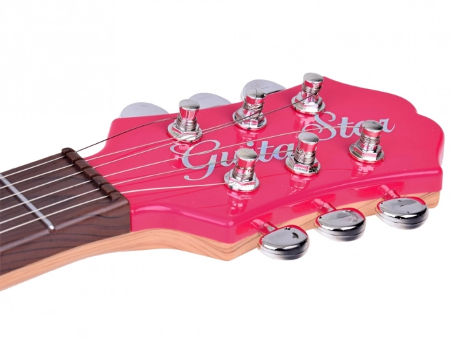 Chitarra Elettrica Musicale per Bambini con Tracolla – Rosa