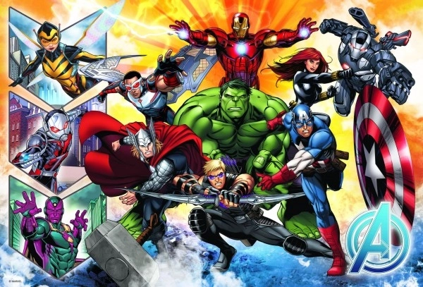 Puzzle 100 Pezzi - Avengers: Potere degli Avengers