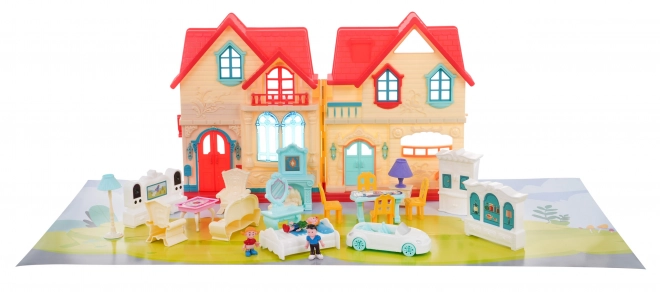 Villa Interattiva con Figure e Accessori per Bambini