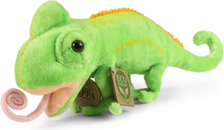 camaleonte di peluche 30 cm eco‑friendly