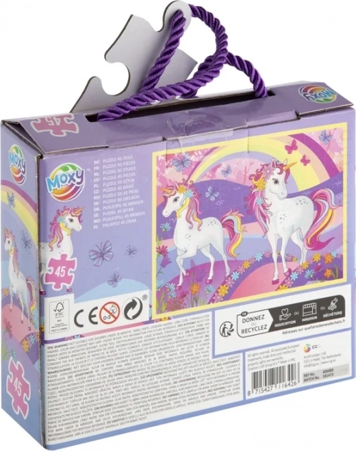 Puzzle Unicorni 45 Pezzi MOXY