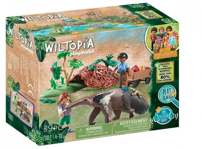 Set di figure Wiltopia cura del formichiere