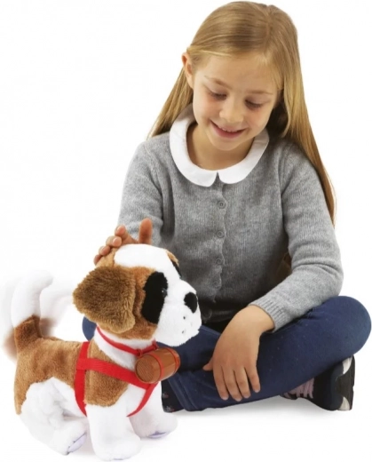 Reagisce al tocco come un vero cane