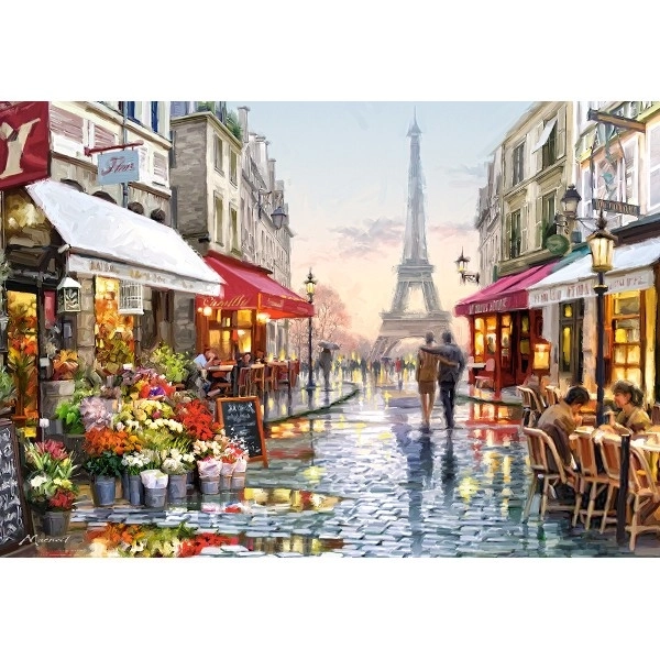 Puzzle Negozio di Fiori 1500 Pezzi