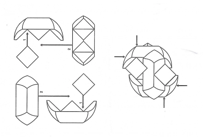 Rompicapo in Legno a Forma di Sfera MI-TOYS