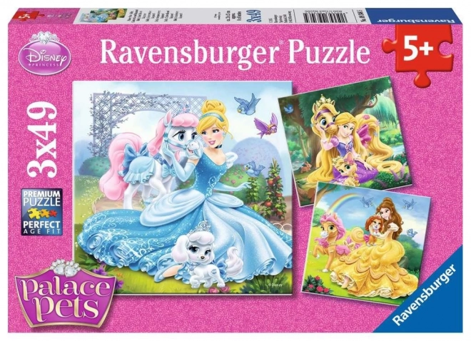 Puzzle Principesse Disney e i loro Animali Ravensburger