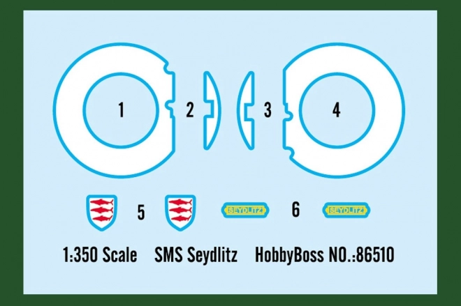 Modello Di Plastica SMS Seydlitz