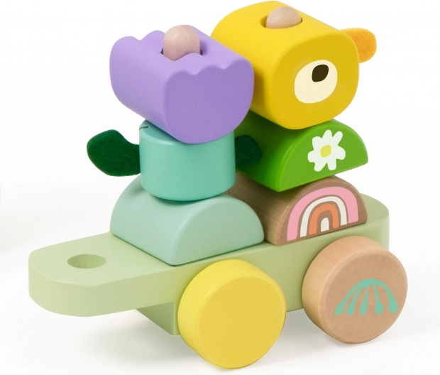 Puzzle di legno Bruco di Classic World