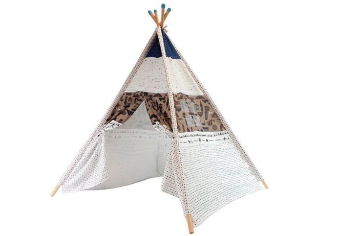 Tenda Gioco Tipi Indiano Dinosauri Impermeabile