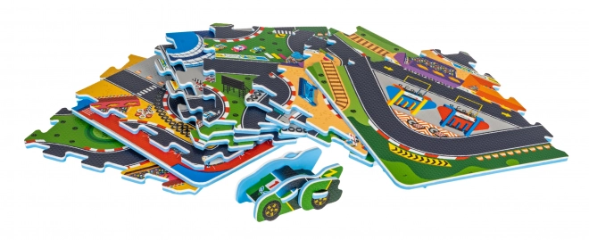 Tappeto Puzzle Circuito da Corsa