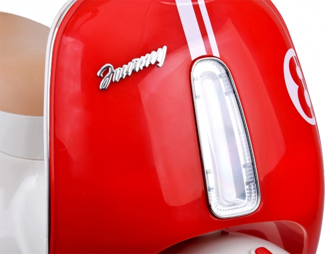 Classico monopattino elettrico per bambini arancione – Rosso