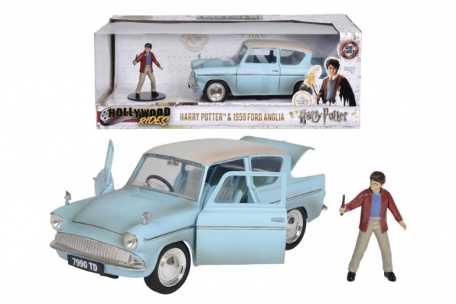 Auto Ford Anglia 1959 di Harry Potter con miniatura