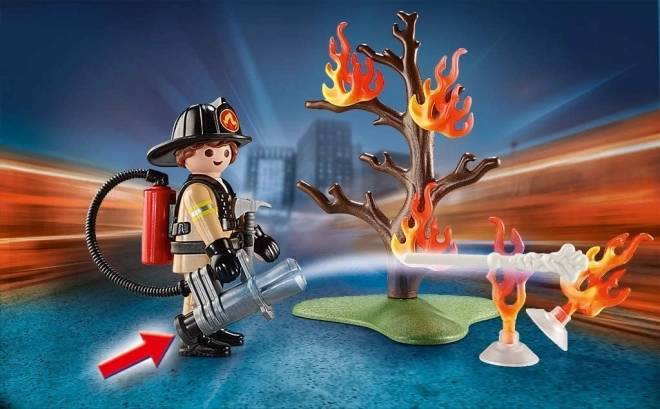 Playmobil Set Piccolo Vigile del Fuoco