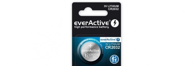 Batterie al litio cr2032 everActive - confezione da 5