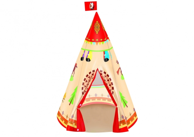 Tenda Tipi per Bambini Giardino Crema