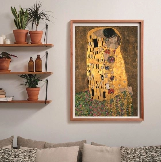 Puzzle 1000 pezzi Compact Museum Il Bacio