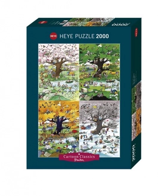 Puzzle 2000 pezzi - Quattro stagioni