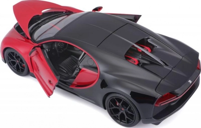 Modello di auto Bburago Bugatti Chiron Sport in scala 1:18