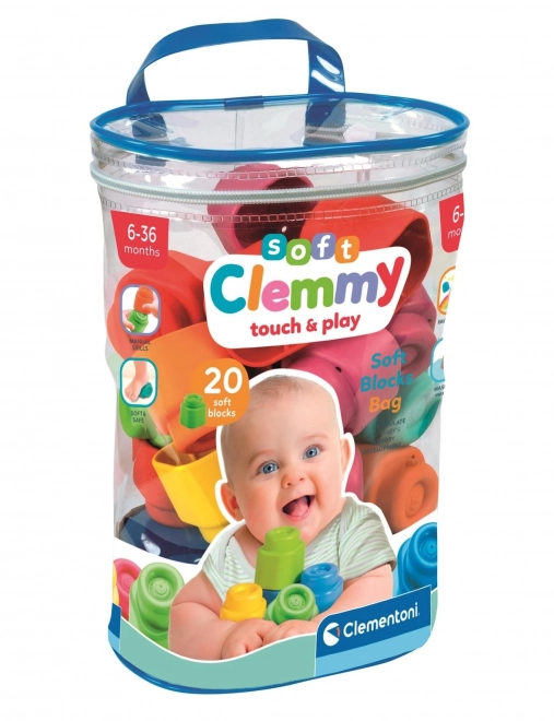 Clemmy Sacchetto Con 20 Blocchi