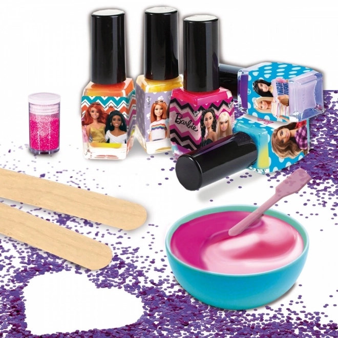 Set creativo Barbie crea smalto cambia colore