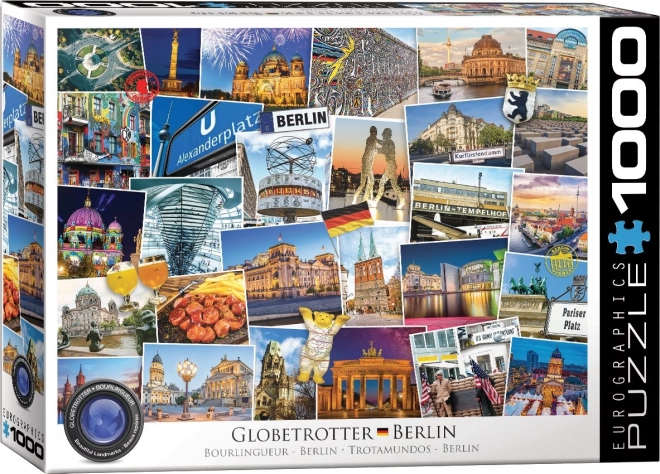 Puzzle Viaggiatore del mondo - Berlino 1000 pezzi