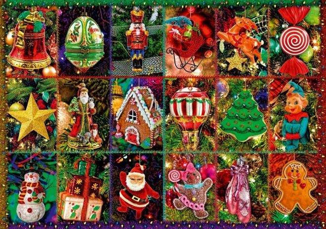 bluebird puzzle decorazioni natalizie 1000 pezzi