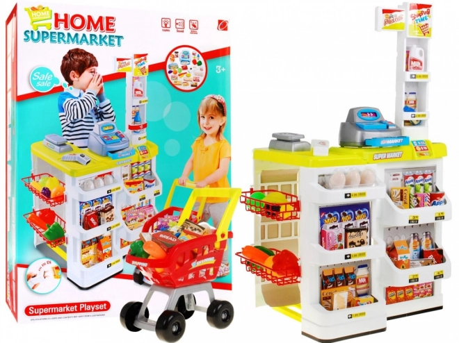 Supermercato Giocattolo per Bambini 3+ con Scanner Interattivo