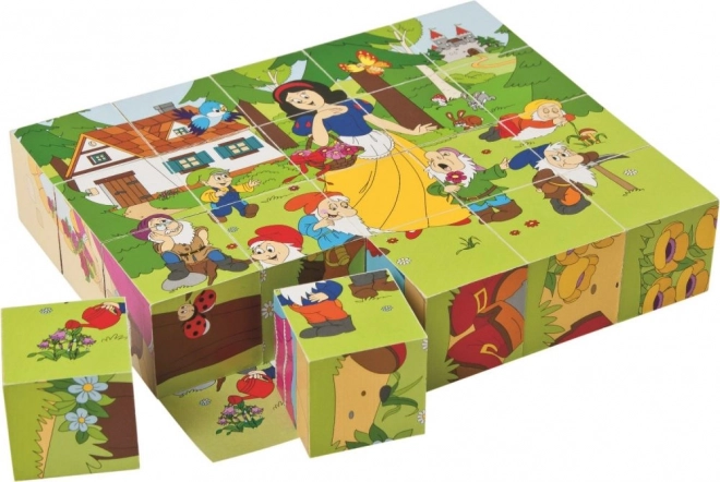 Puzzle a cubi delle favole