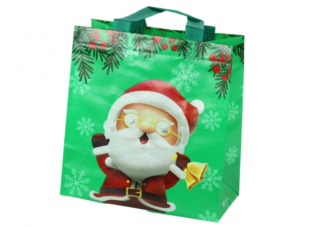 Borsa Regalo Babbo Natale Verde