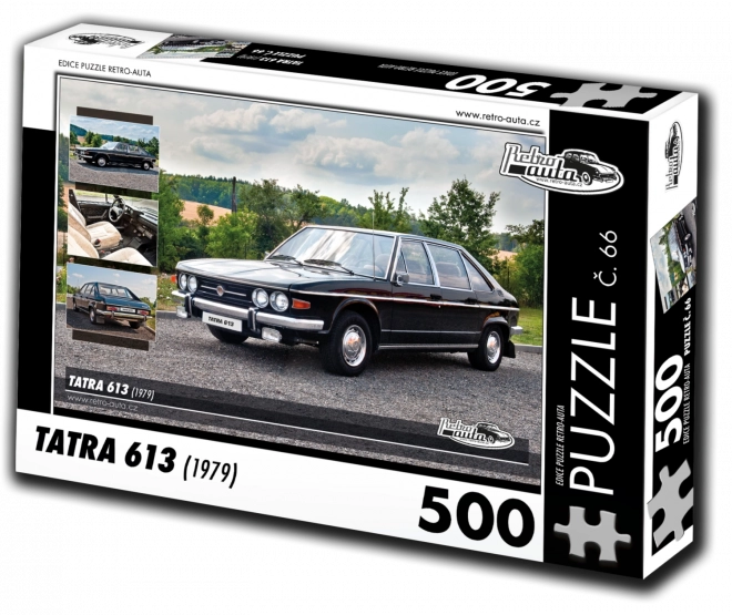 Puzzle Retro-Auta Tatra 613 del 1979 - 500 pezzi