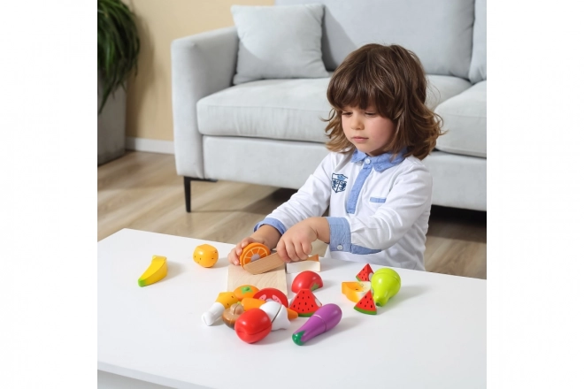 Set da cucina in legno per bambini