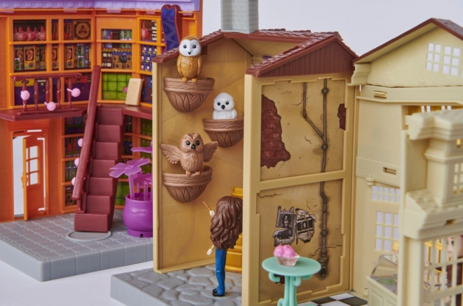 Harry Potter set giocattolo Diagon Alley con figurine