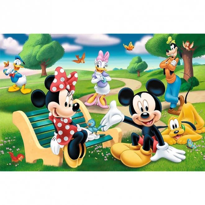 Puzzle 24 pezzi maxi di Topolino e amici