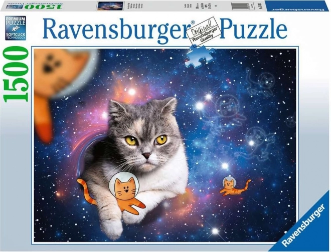 Ravensburger Puzzle Gatti nello Spazio 1500 Pezzi