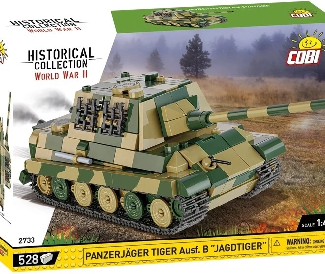 Set costruttivo Tank Panzerjäger Tiger Ausf. B Jagdtiger