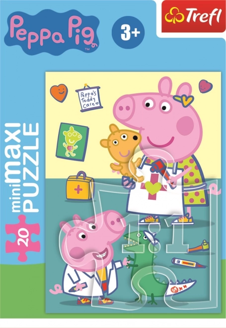 Puzzle Peppa Pig visita medica