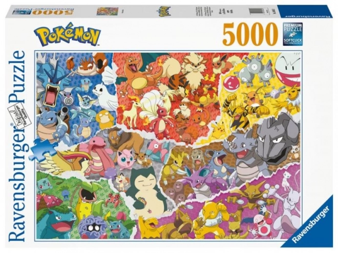 Puzzle Pokémon 5000 pezzi