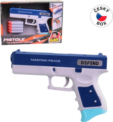 Pistola per bambini con proiettili morbidi