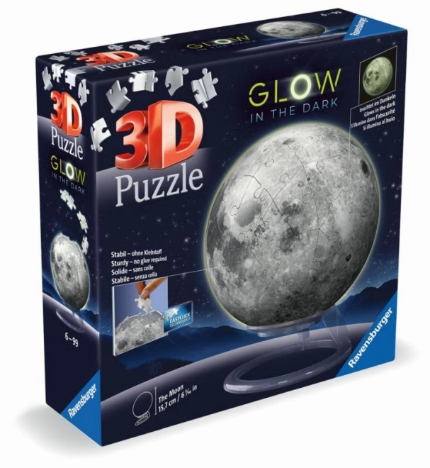 Puzzle Sfera Luna Luminoso al Buio