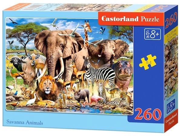 Puzzle Animali della Savana