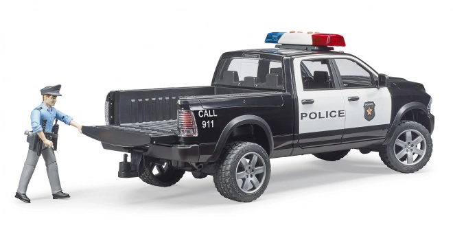 Jeep Wrangler Rubicon Polizia con Figurka