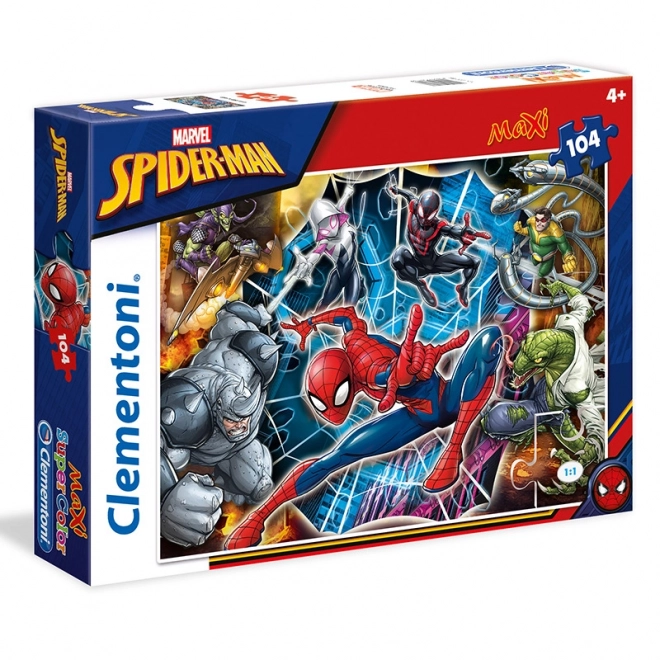 Clementoni Puzzle Spiderman Maxi 104 Pezzi