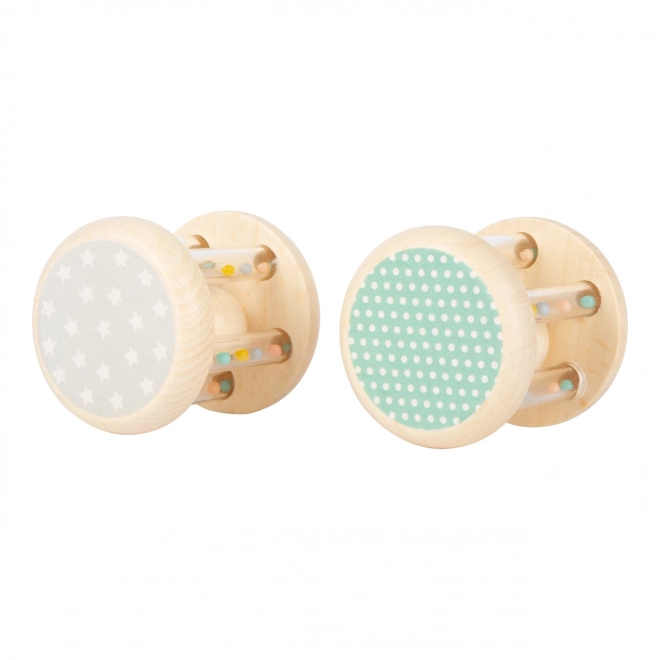 Sonaglio in legno per bambini con palline set 2 pezzi Small Foot