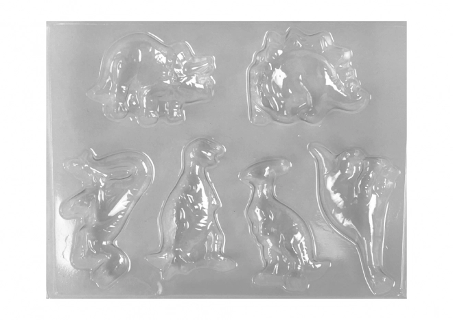 Set fai da te per dipingere magneti in gesso di dinosauri