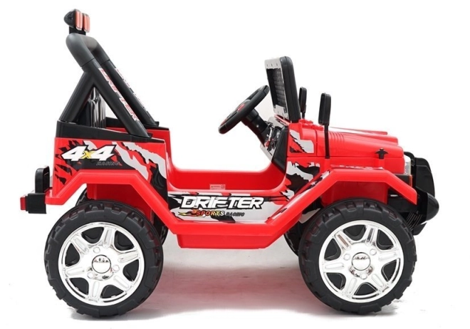 Auto Macchina a Batteria Jeep Rosso