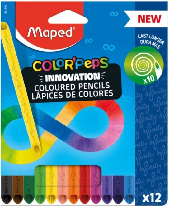 Pastelli Color'Peps Infinity 12 colori