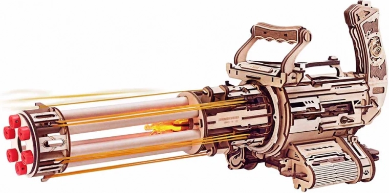 36 colpi a raffica da 6 canne rotanti