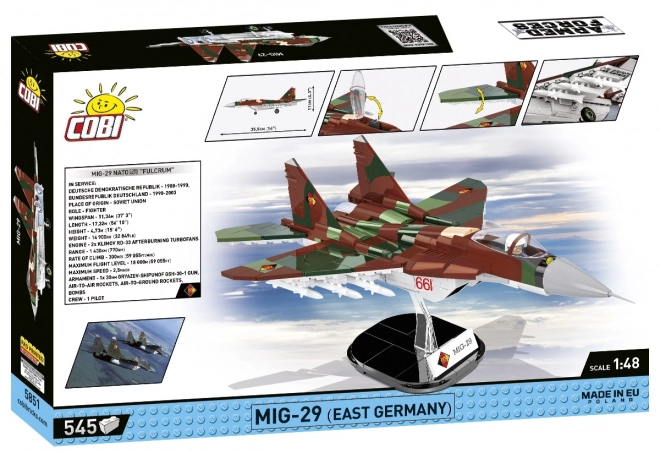 Caccia MIG-29 Germania Est COBI