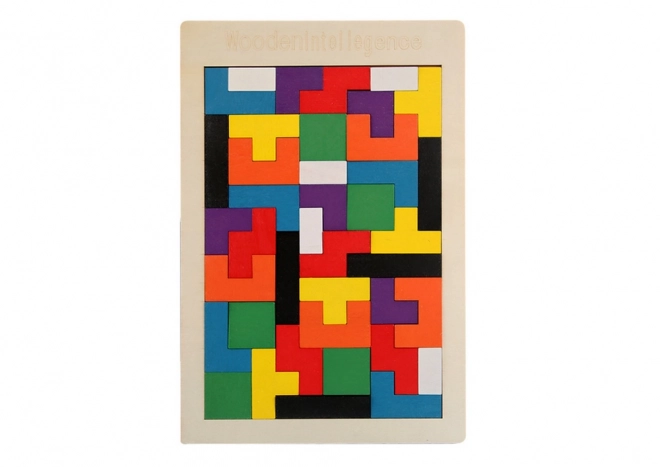 Puzzle di Legno Logici 40 Pezzi